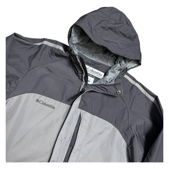 Columbia Water Resistant Light Outdoor Windbreaker Rain Jacket Mens Small - Picture 5 of 5